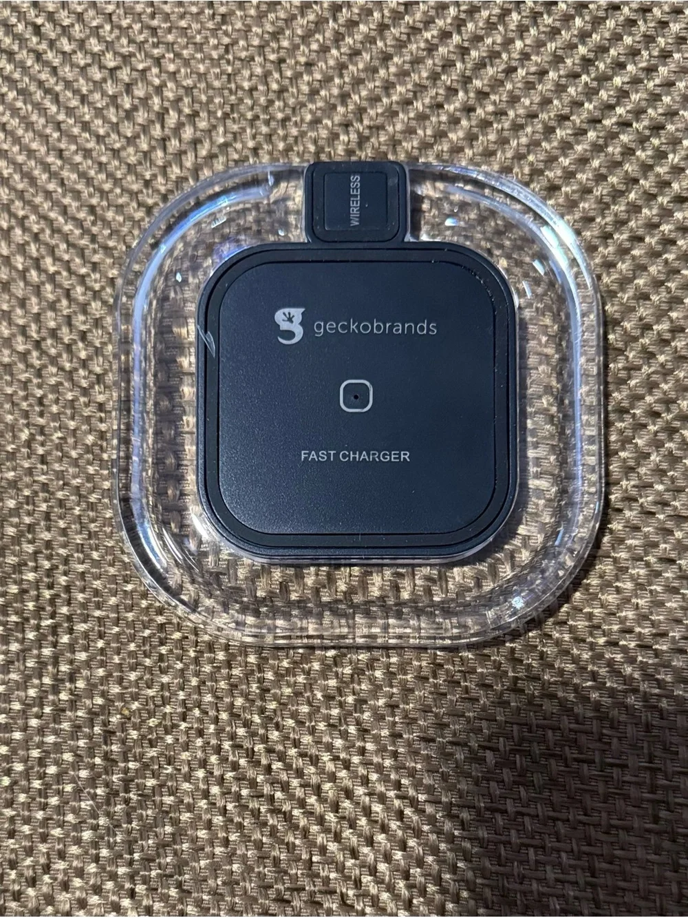 2 Geckobrands Wireless Charging Pad - Black